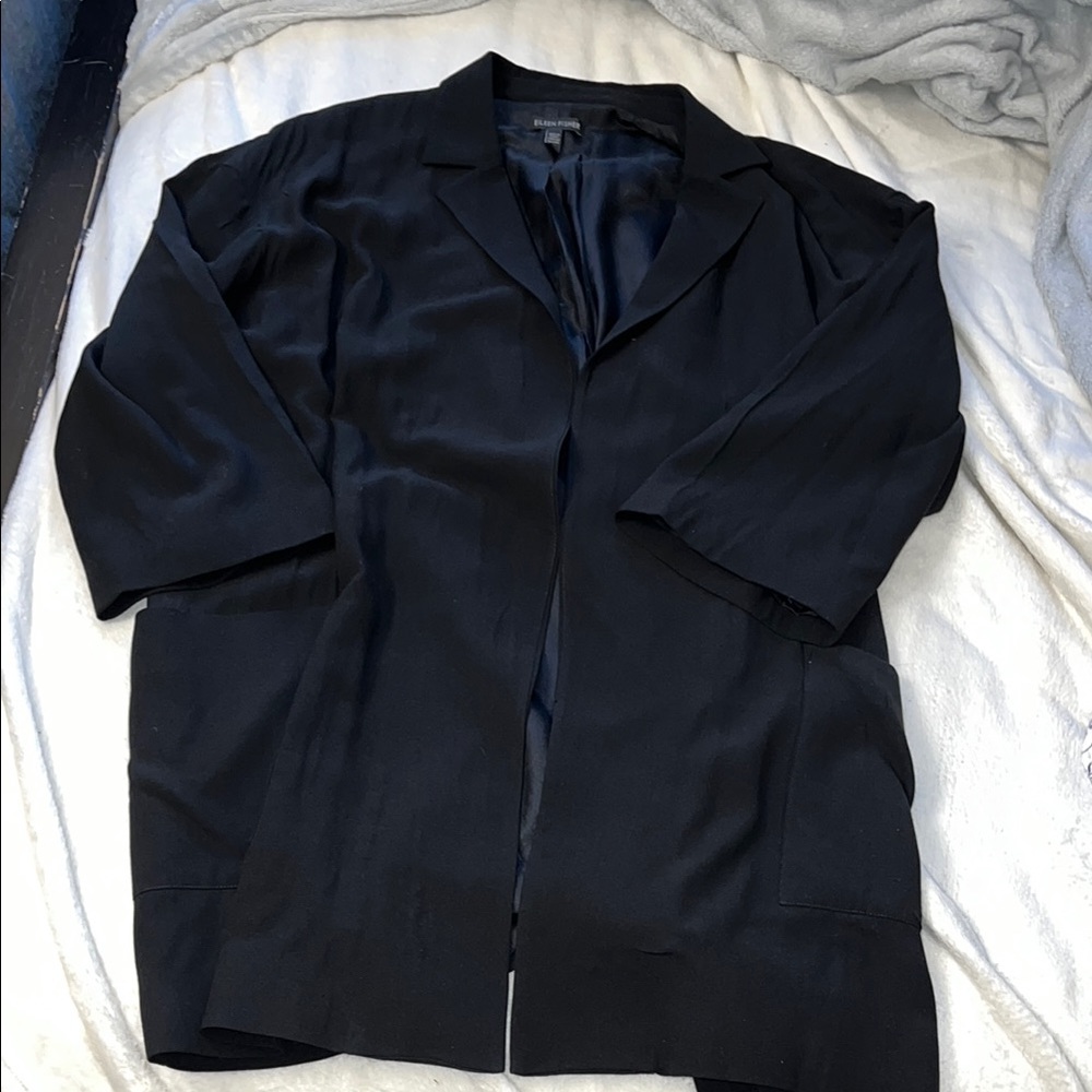 Eileen fisher blazer coat